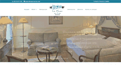Desktop Screenshot of manoir-au-lac.com